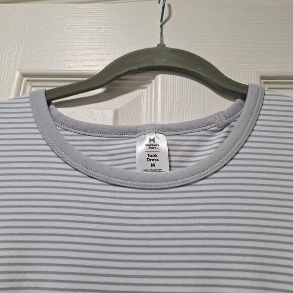 Member’s Mark Striped Sleeveless Dress w/ Pockets Size M - Picture 7 of 7